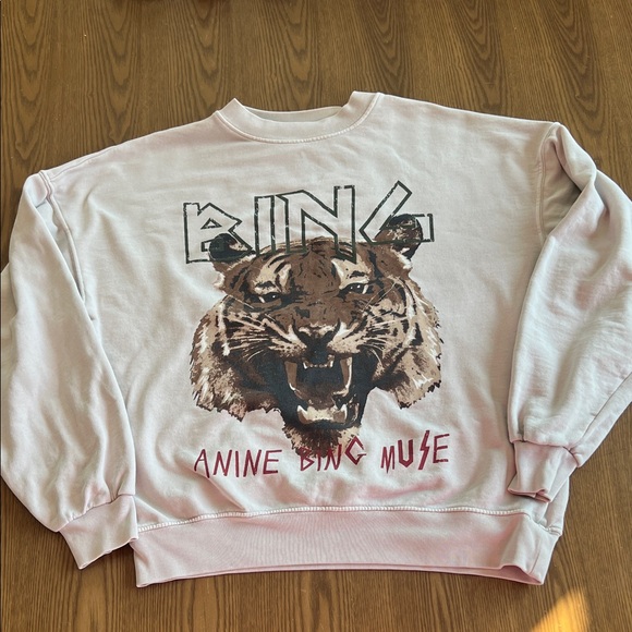 Anine Bing Tops - Anine Bing Muse Tiger Sweatshirt